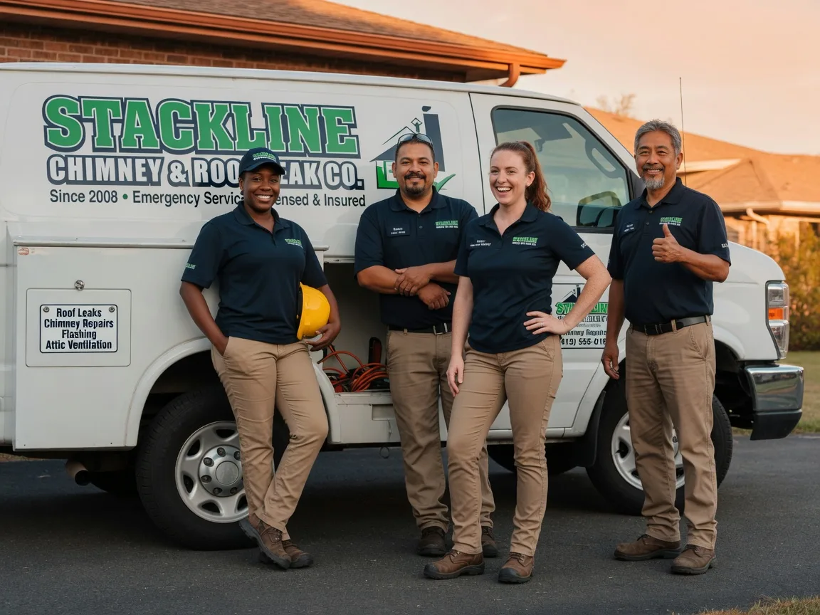 Chimney flashing repair company in Goddard, KS